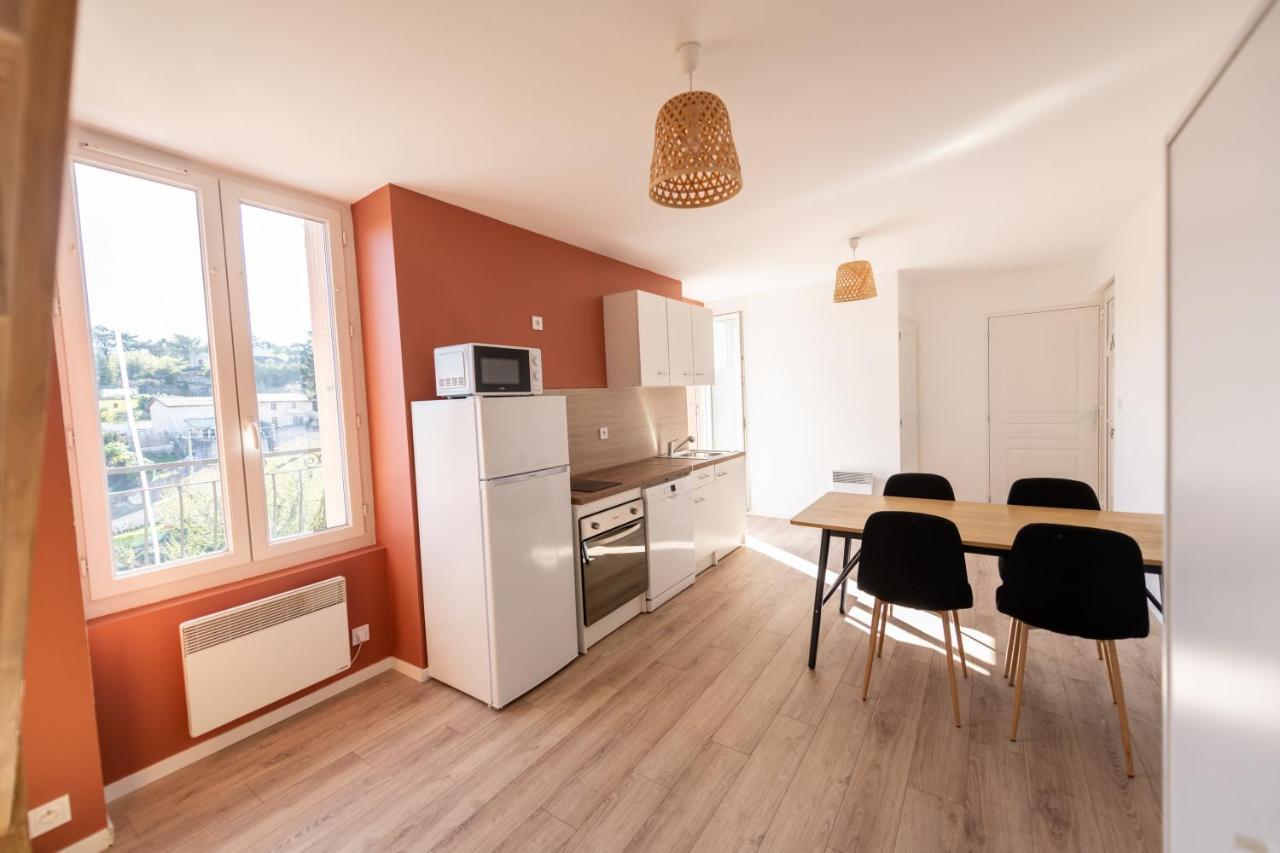Kasa Duplex - Climatisation - Balcon - Parking Prive Apartment Bagian luar foto